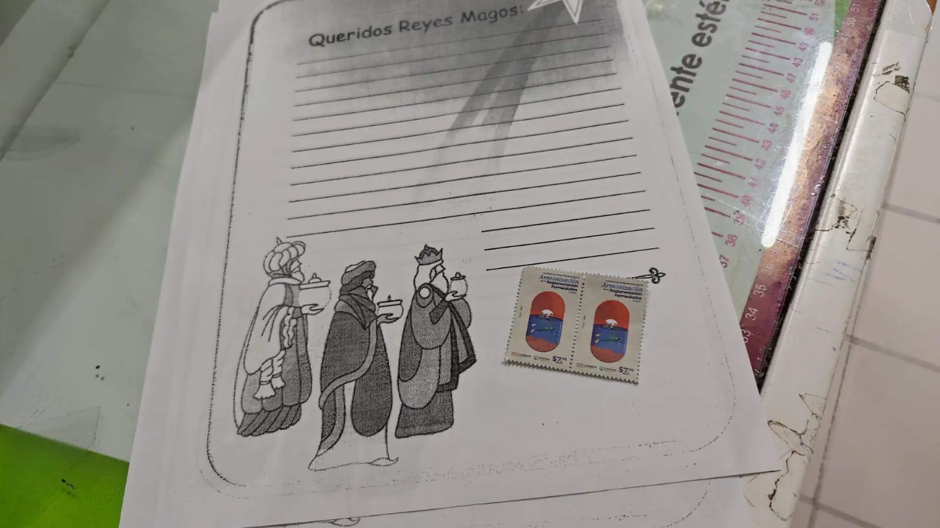 Carta para los reyes magos